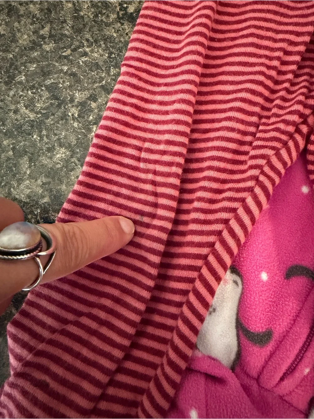 ⭐️Carters Pink Fox Two-Piece Pajama Set & Pink Penguin Footed Sleeper